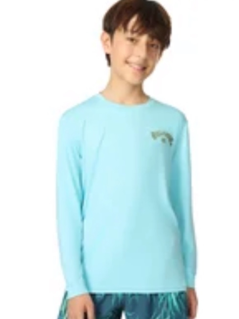 Billabong UPF Sun Shirt - Swim Shirt - Long Sleeve - Blue - size XL 14:16